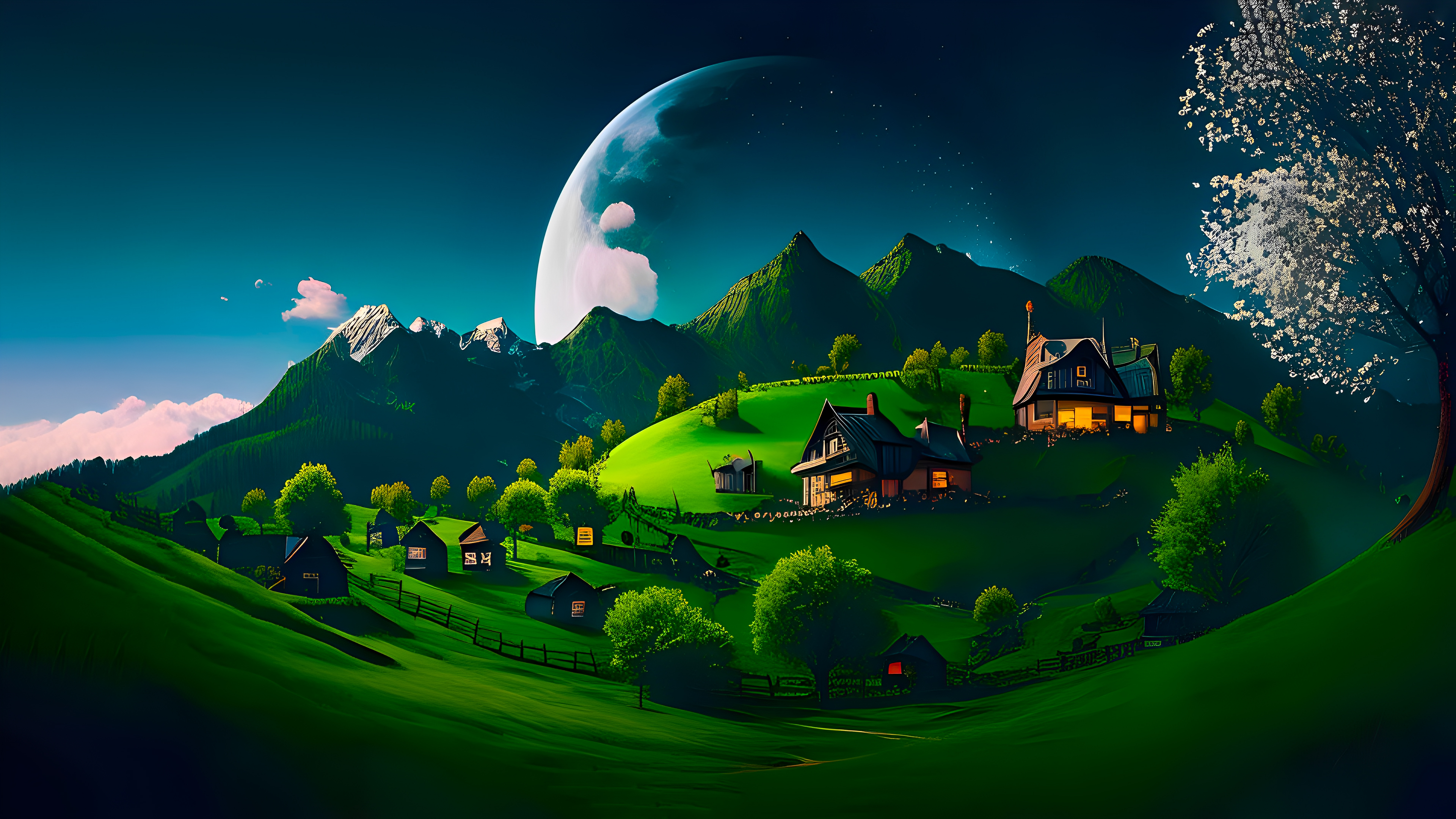 4K   治愈美丽风景