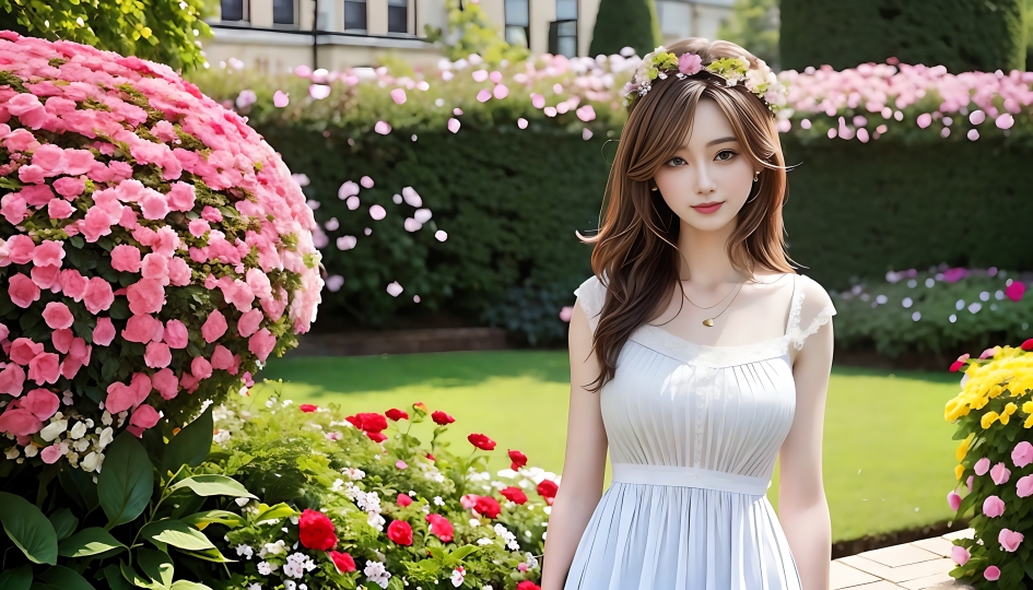 花园里的小仙女