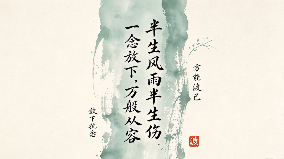 中式水墨书法壁纸
