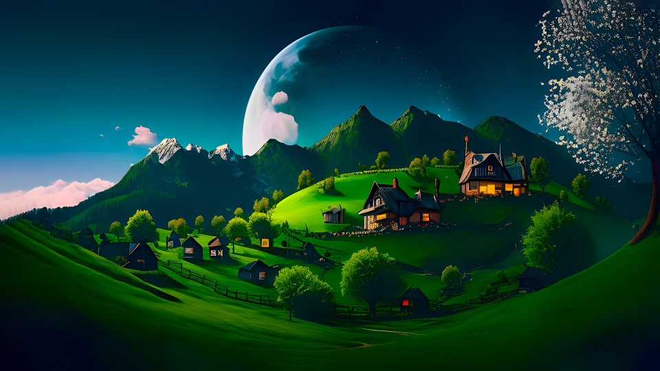 4K   治愈美丽风景