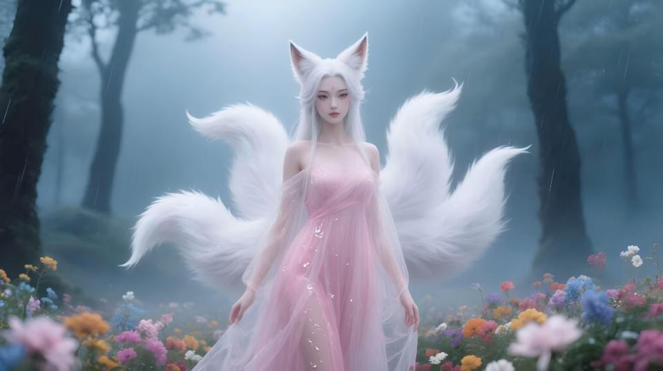 粉色狸狸