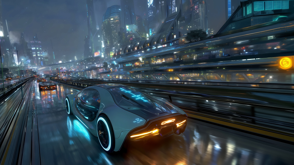 超现实跑车 