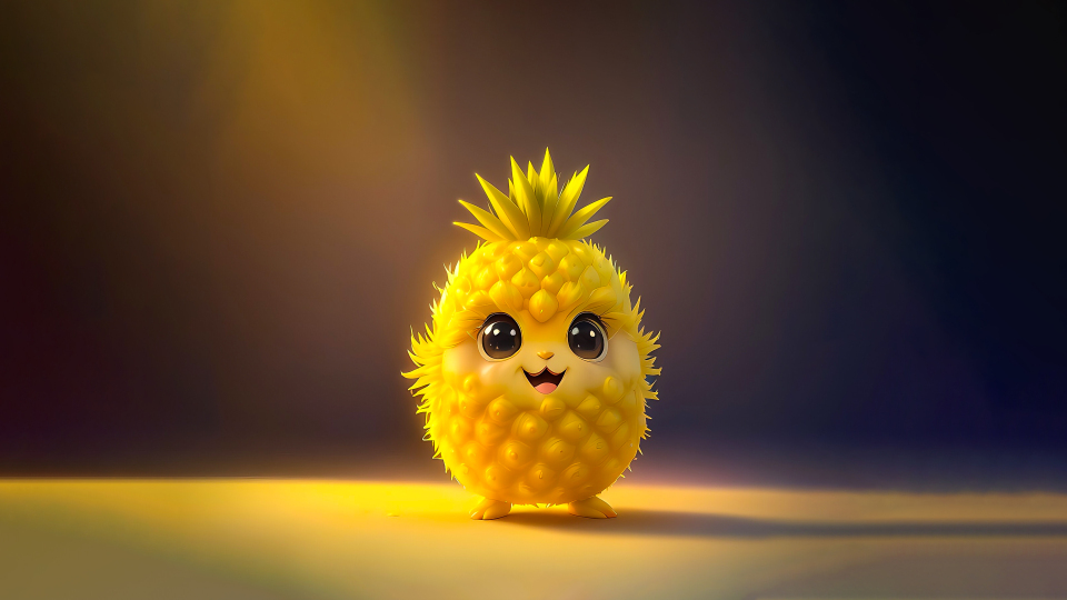 4K 菠萝版十二生肖之生肖鸡