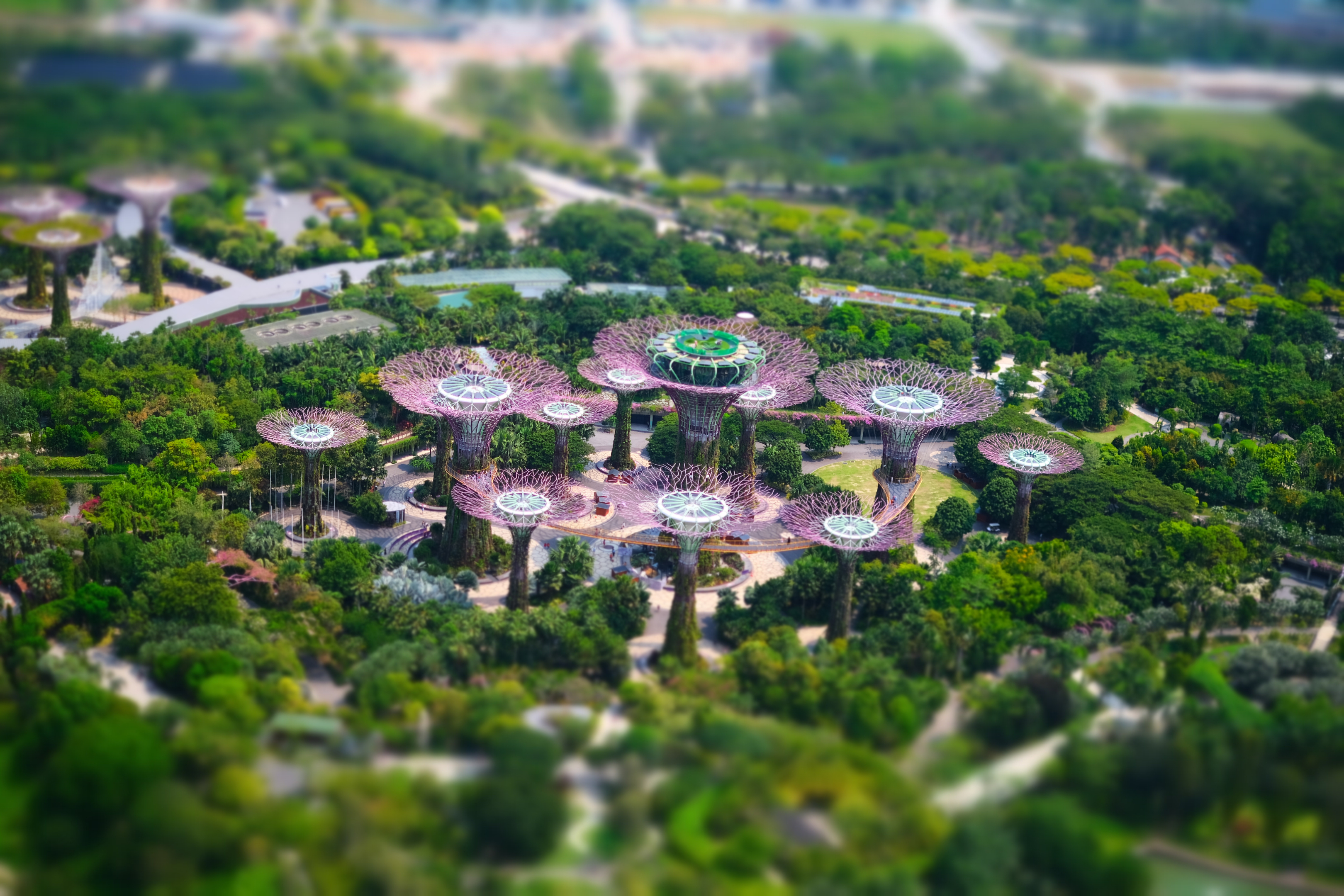 金沙公园 新加坡(风景静态壁纸) - 静态壁纸下载 - 元气壁纸