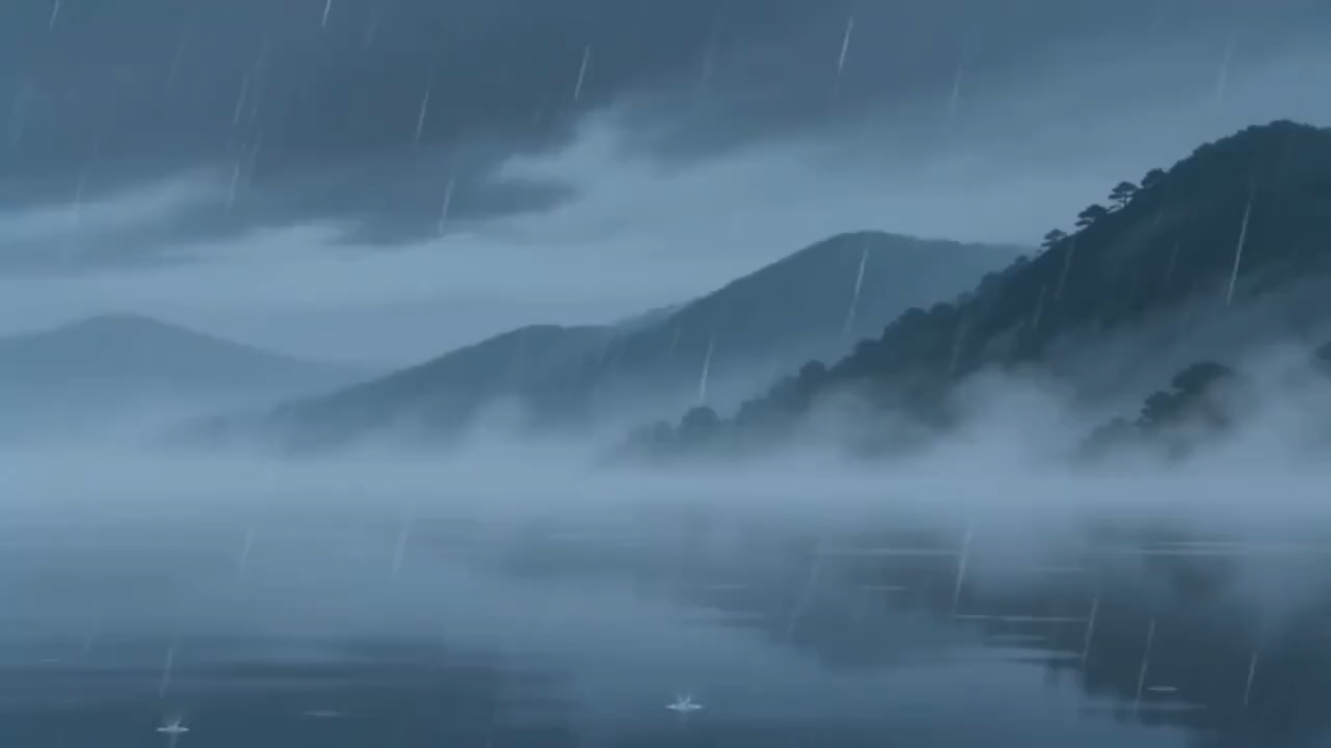 山色烟雨