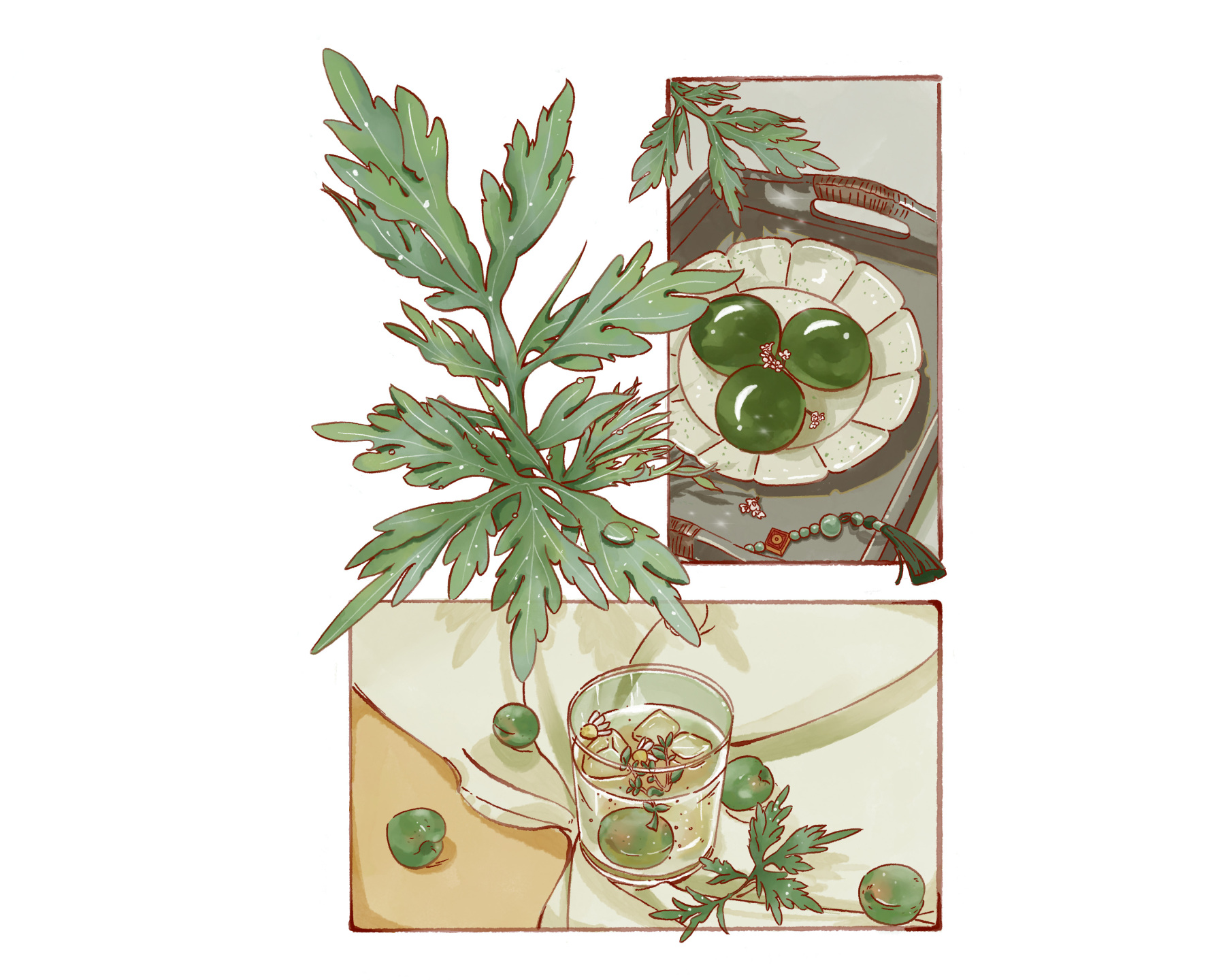 青团艾草时