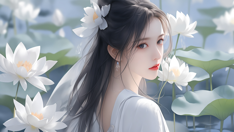 白莲（原画）