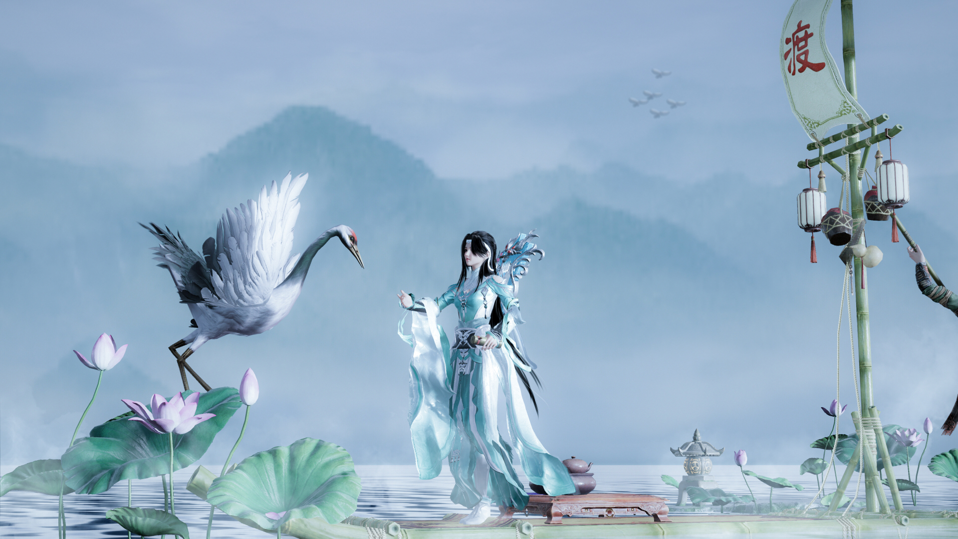 琴与鹤剑网3壁纸大赛壁纸图片_桌面壁纸图片_壁纸下载-元气壁纸