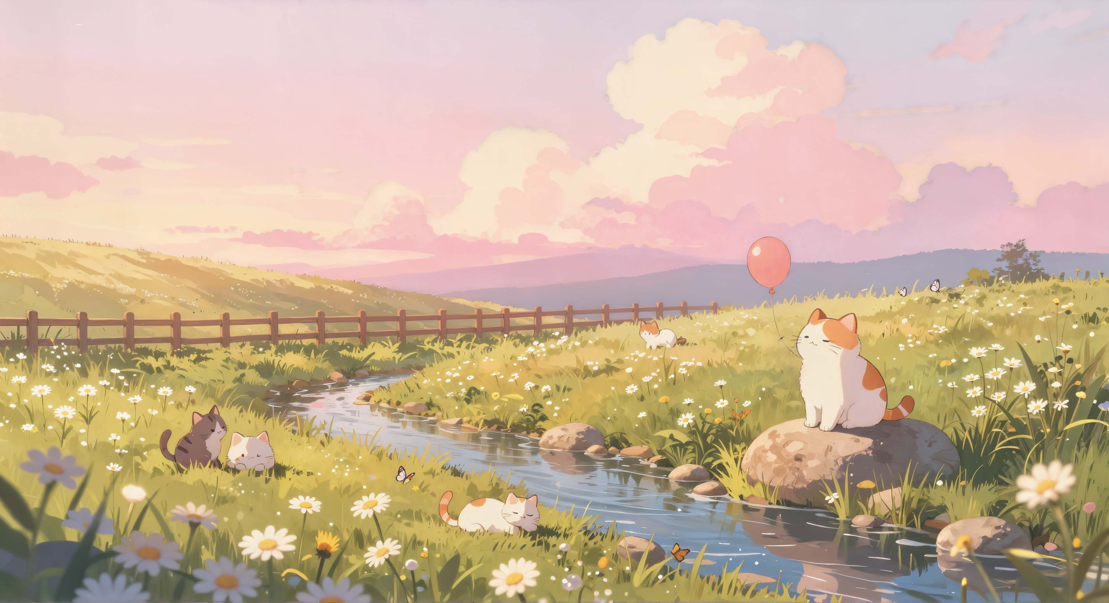 猫咪宁静的乐园