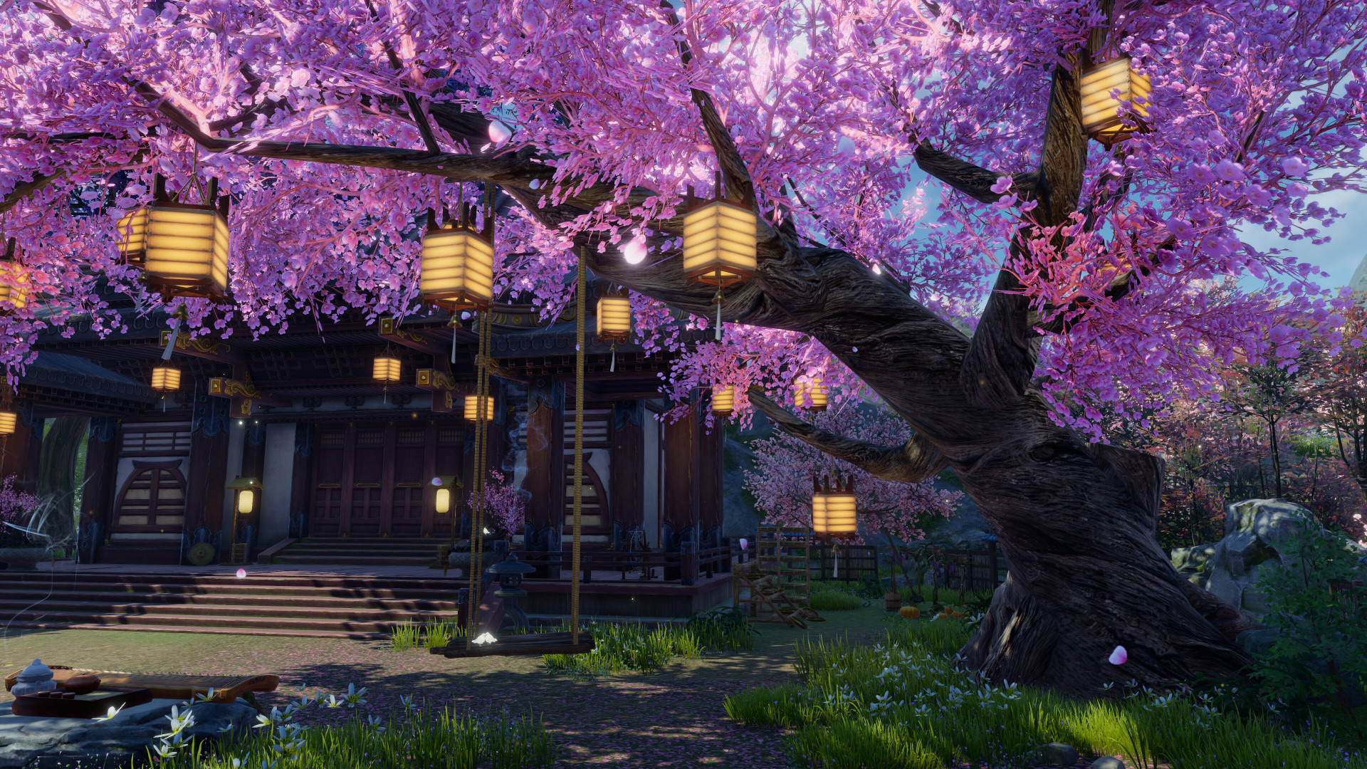 落樱林2剑网3壁纸大赛壁纸图片_桌面壁纸图片_壁纸下载-元气壁纸