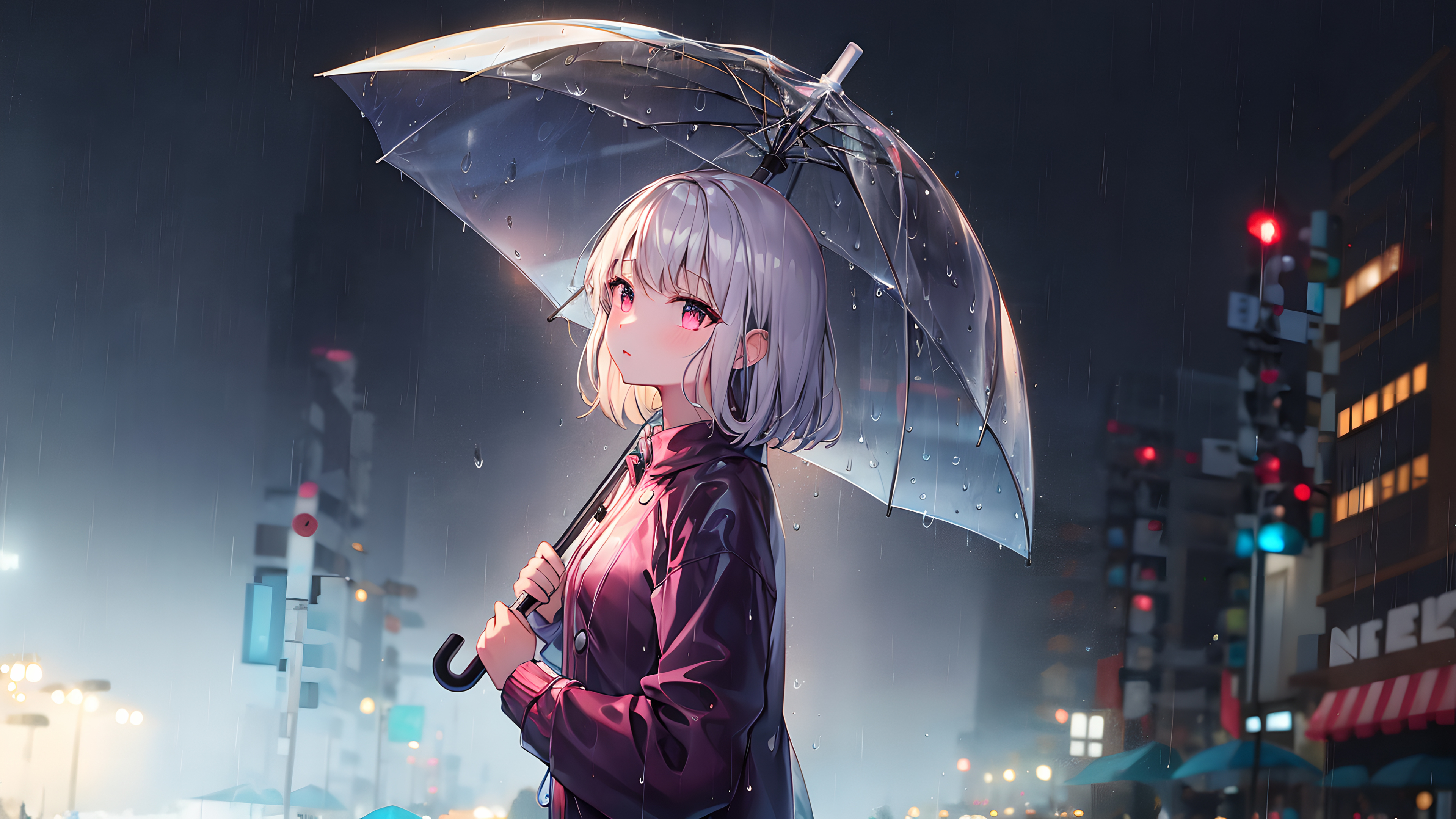 雨天少女（重绘版）