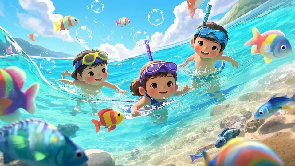 凉爽夏日