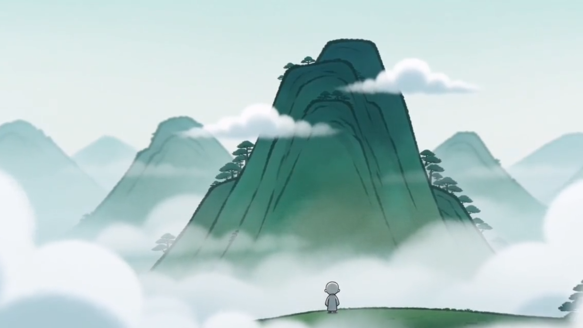 山不见我 我去见山