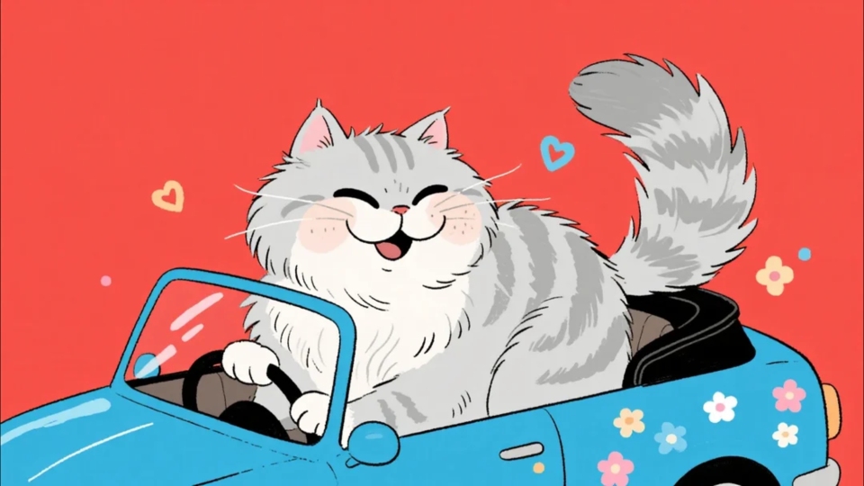小猫车车