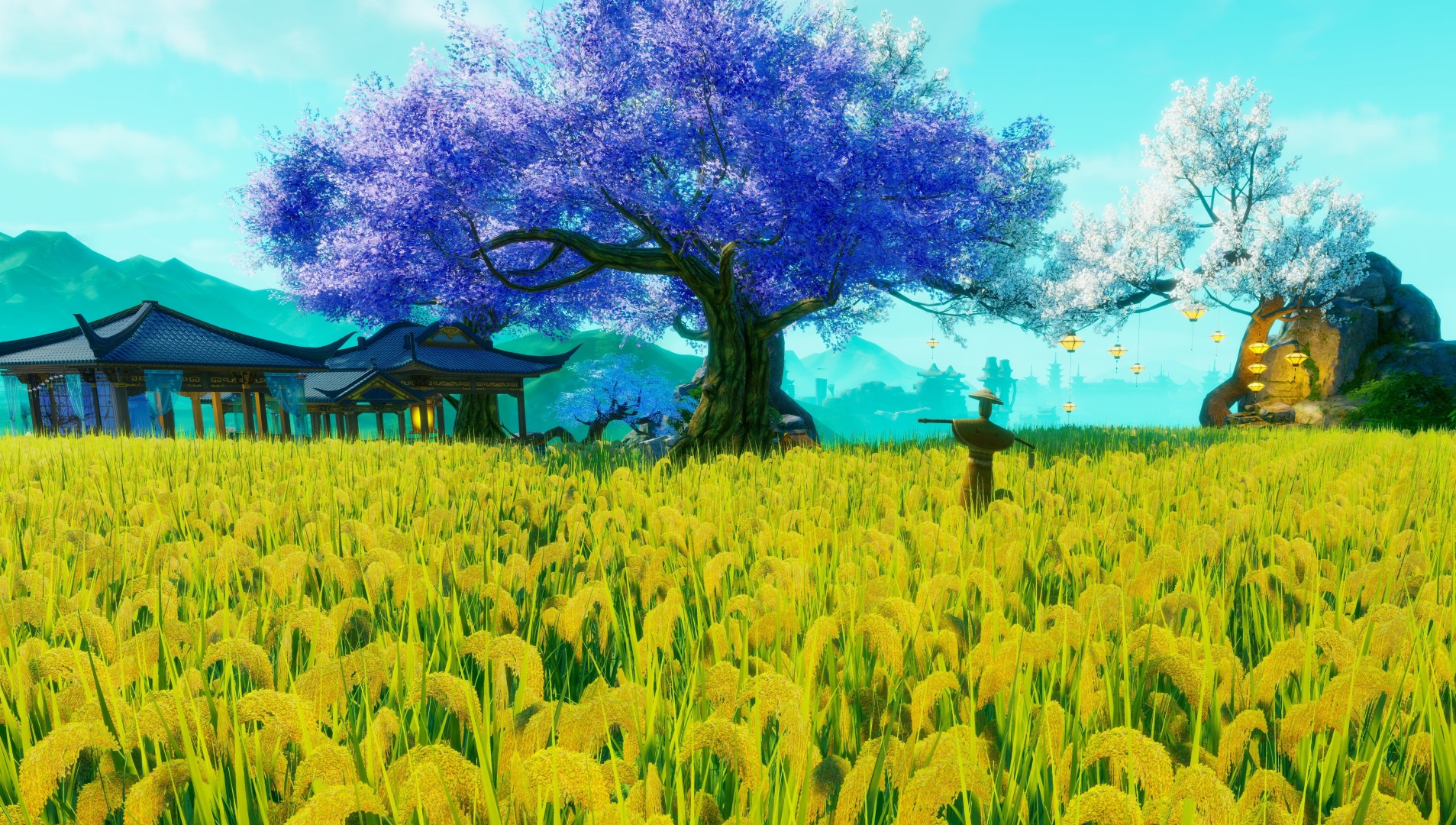 正午的稻田守望者高清版