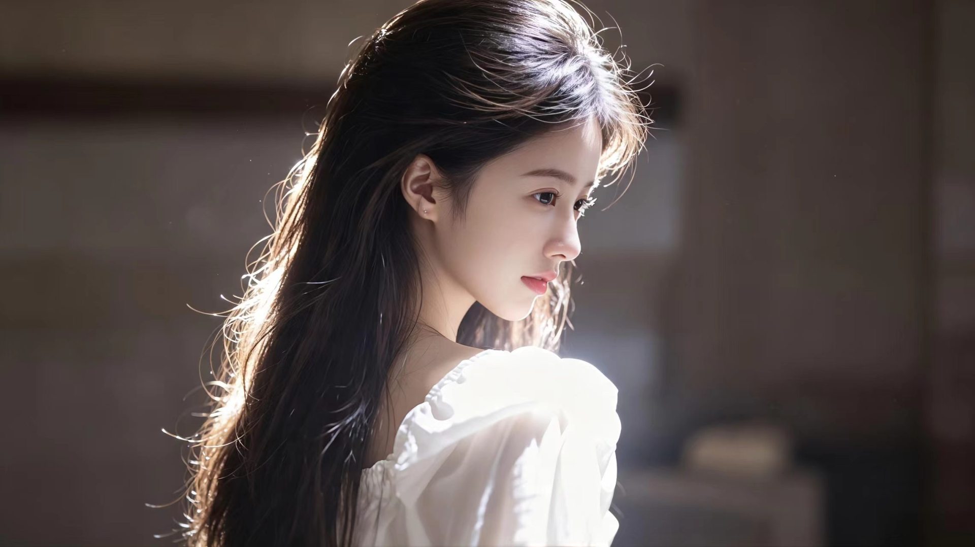 清纯古典美女