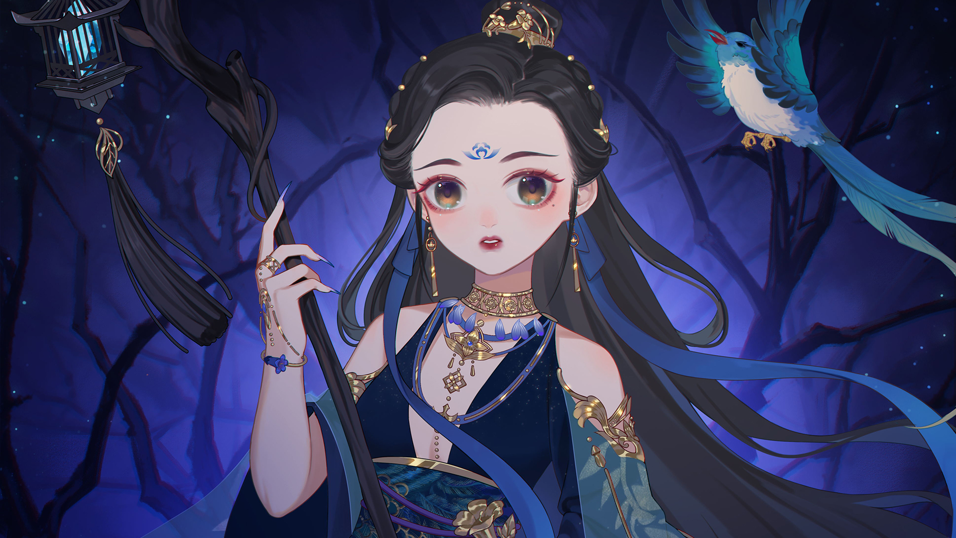 倩女幽魂 姥姥(游戏静态壁纸) - 静态壁纸下载 - 元气壁纸