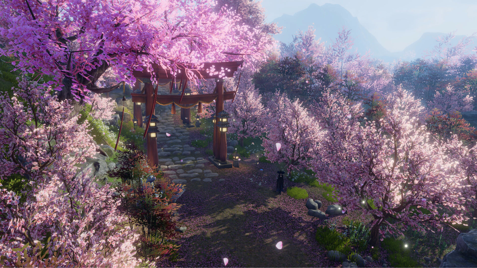 落樱(游戏静态壁纸) - 静态壁纸下载 - 元气壁纸