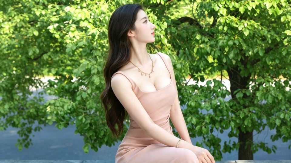 长发美女