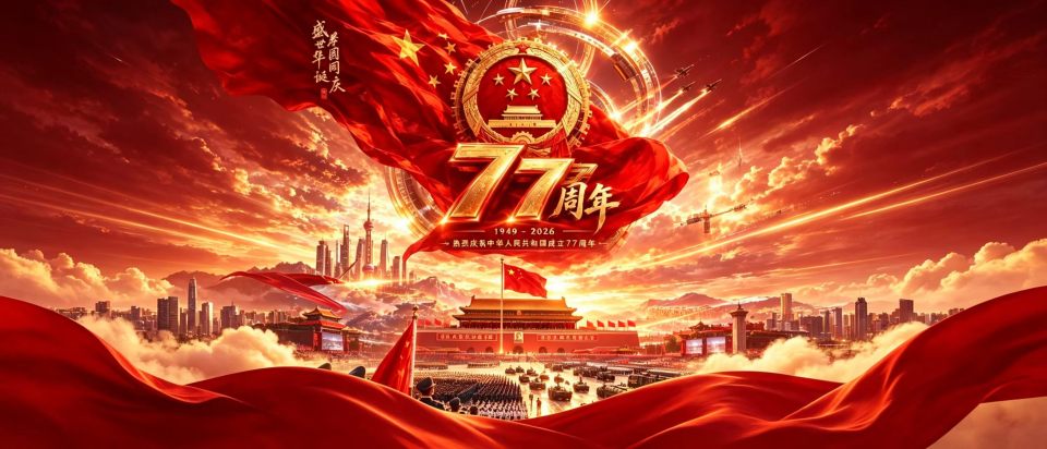 国庆77周年
