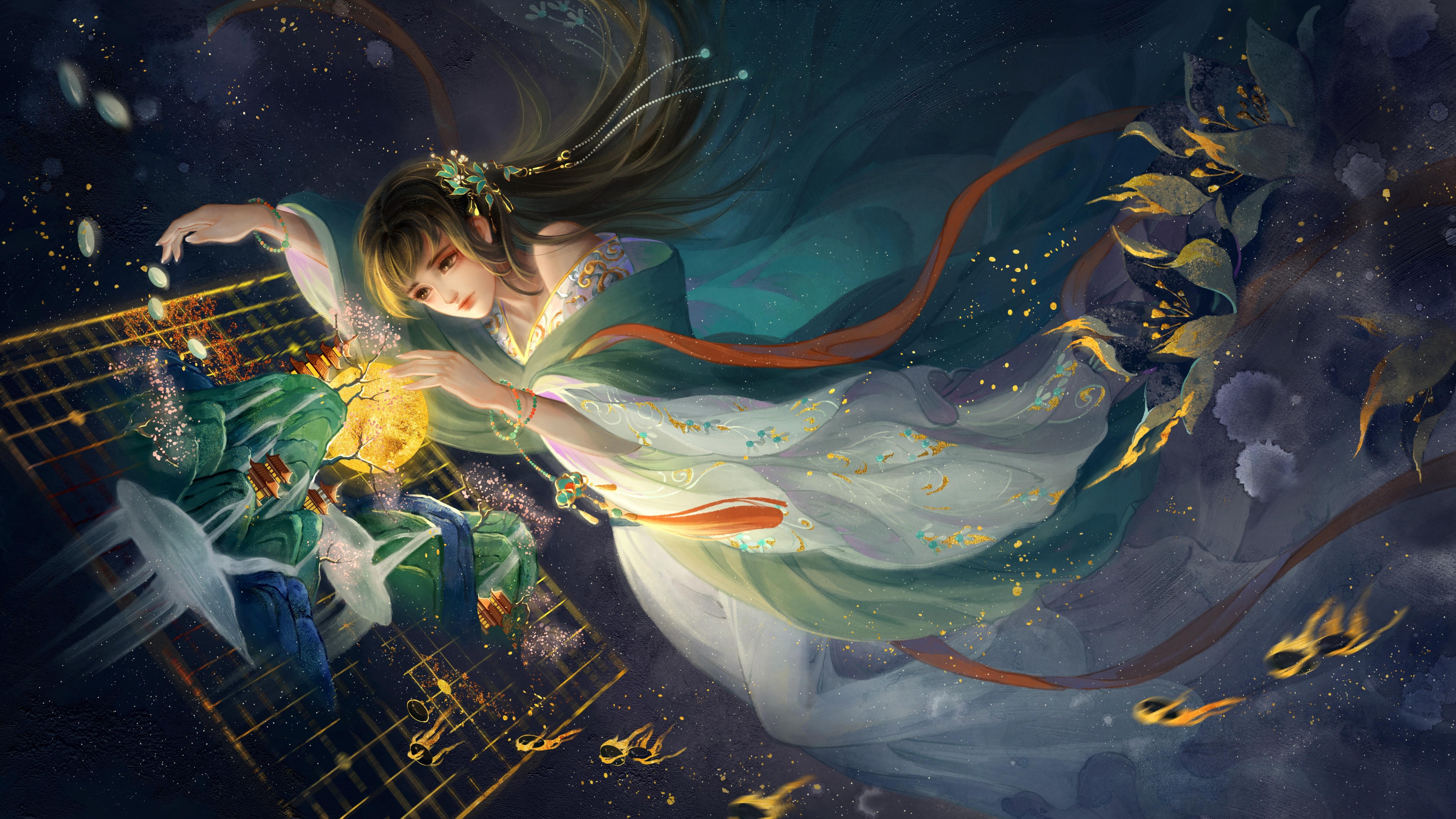 浮世棋局静态壁纸