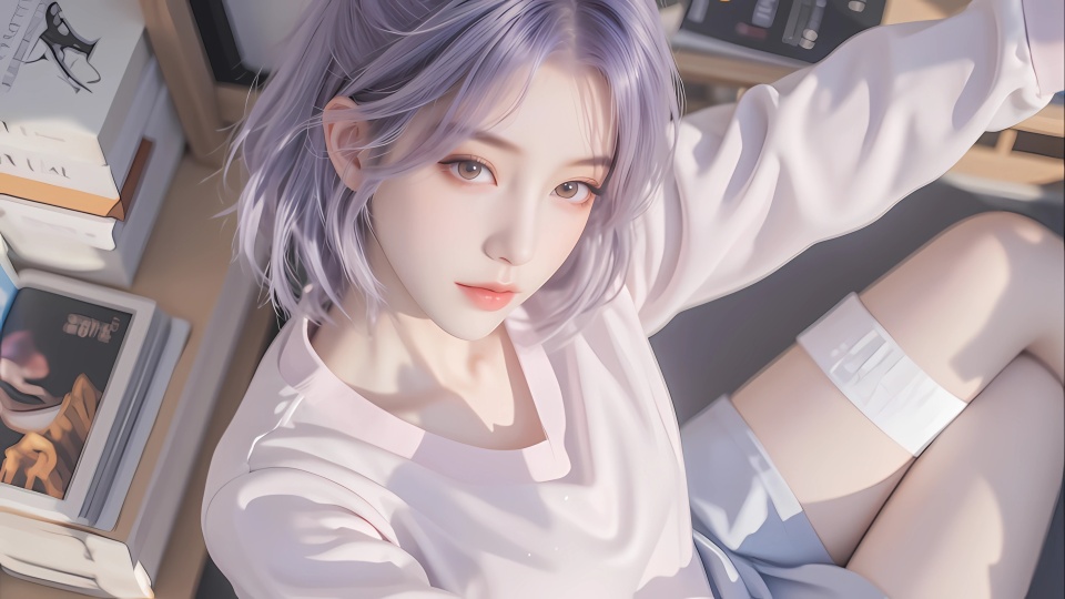 少女回眸