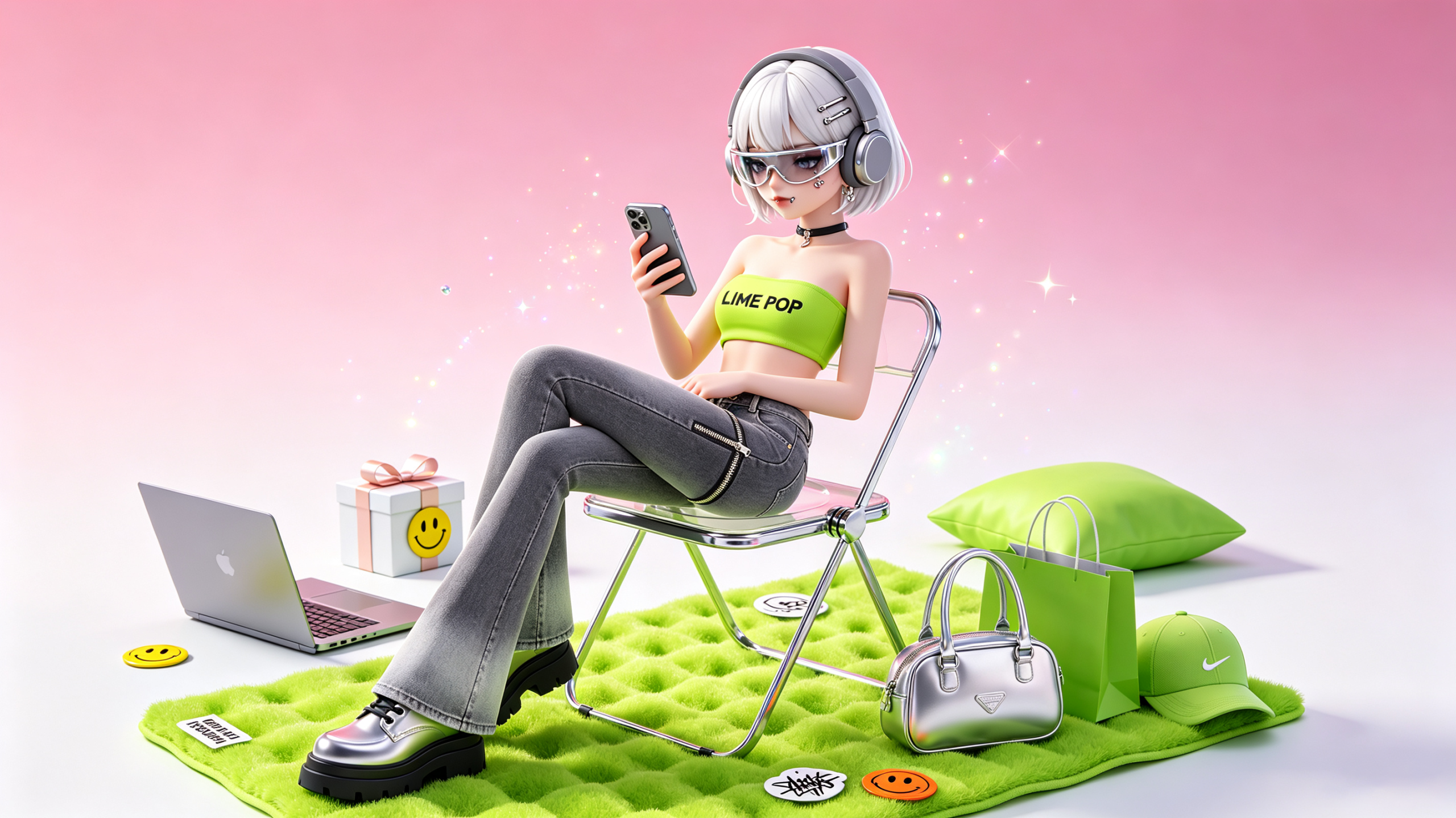 潮玩女孩