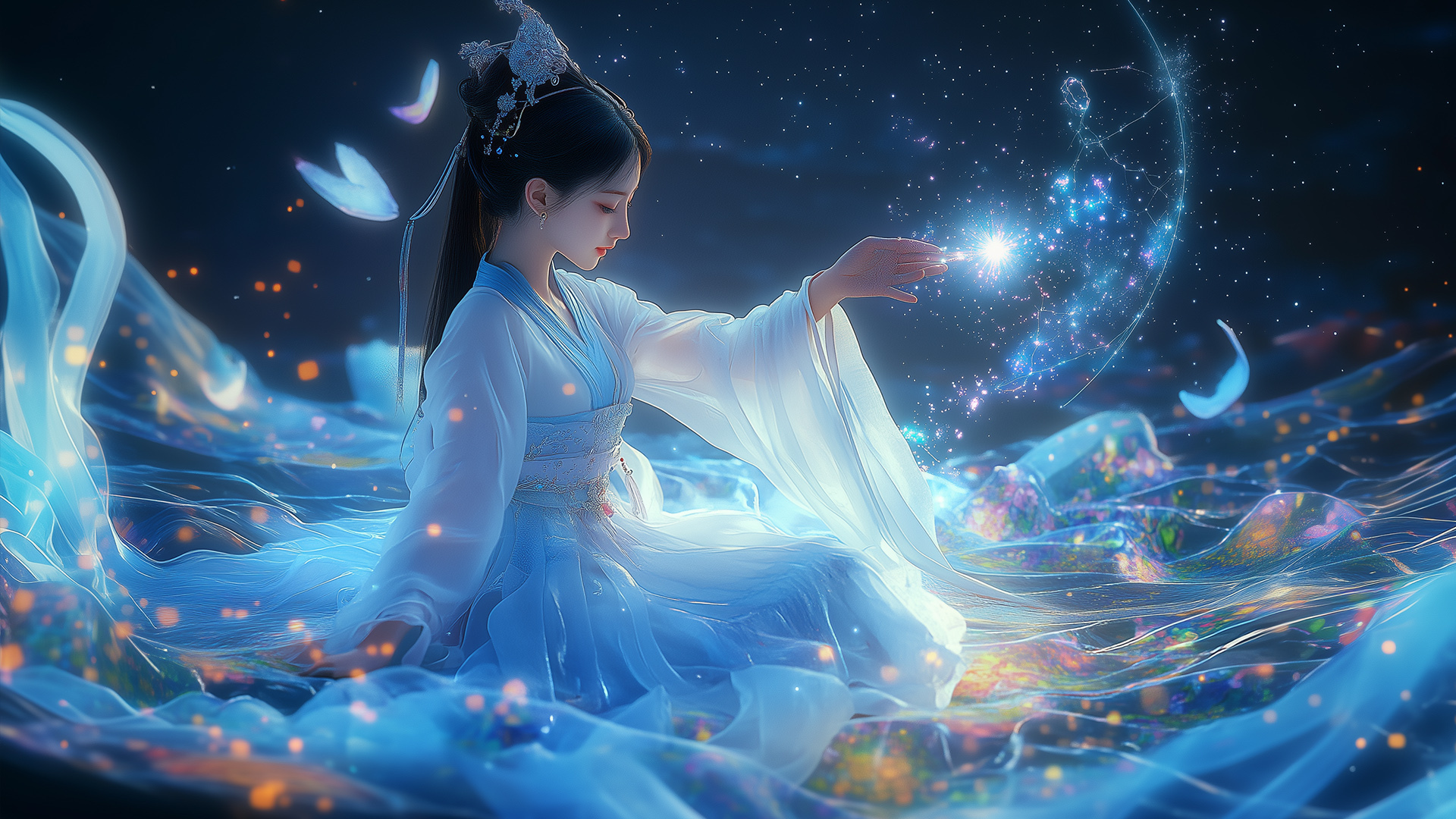 星河灿烂 仙子绘星图