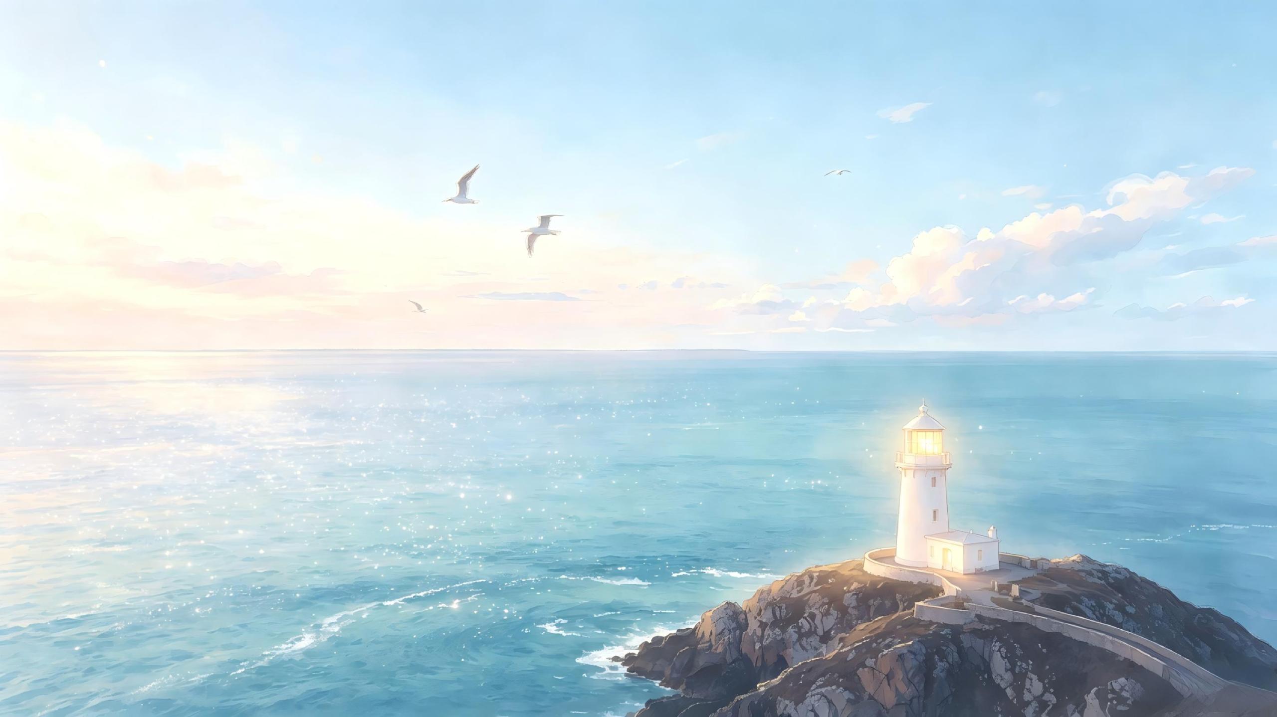 海边灯塔
