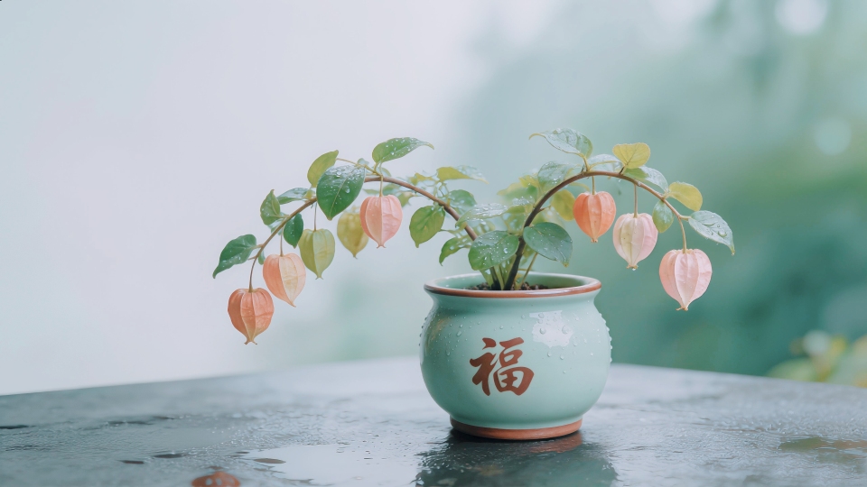 福气灯笼果