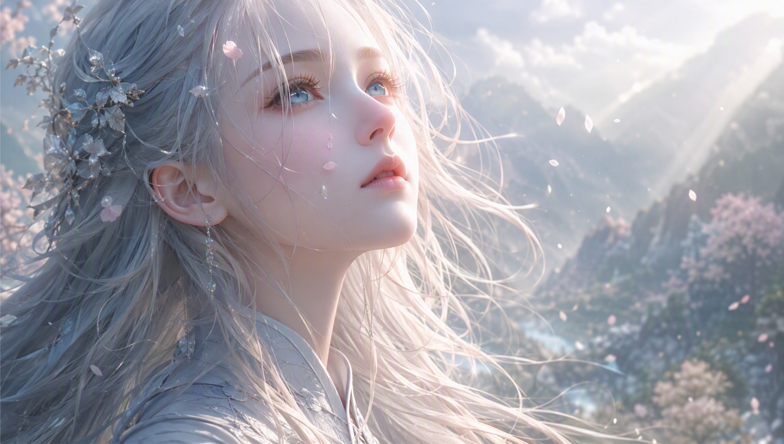 白发少女