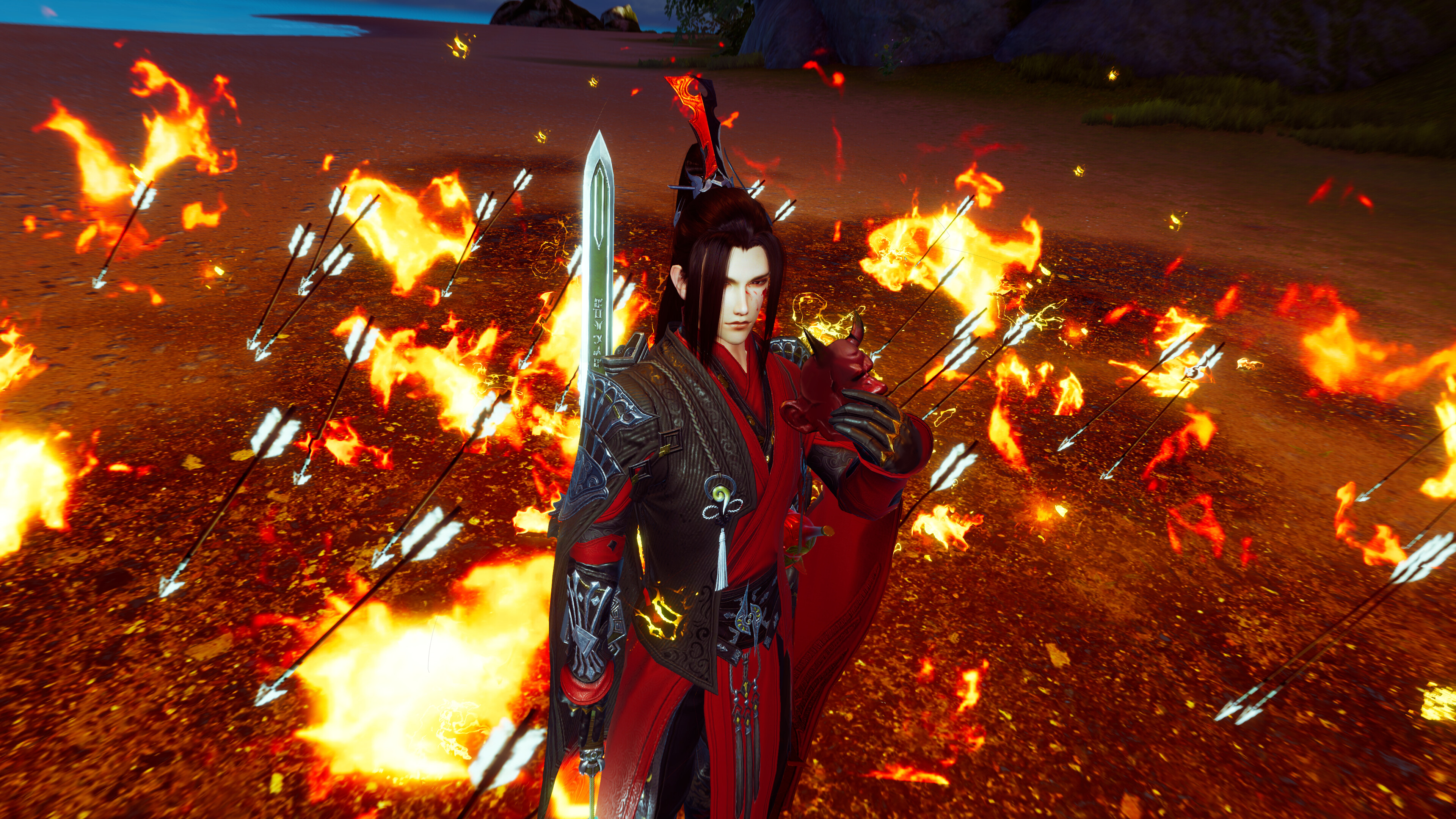 业火(游戏静态壁纸) - 静态壁纸下载 - 元气壁纸