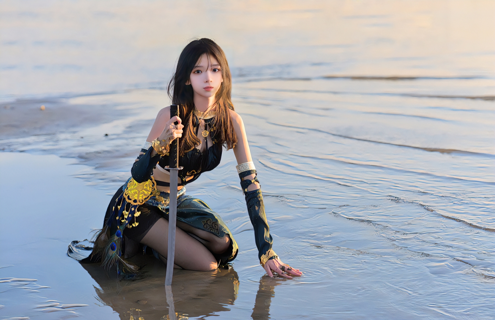 迦南(美女静态壁纸) - 高清静态壁纸下载 - 元气壁纸