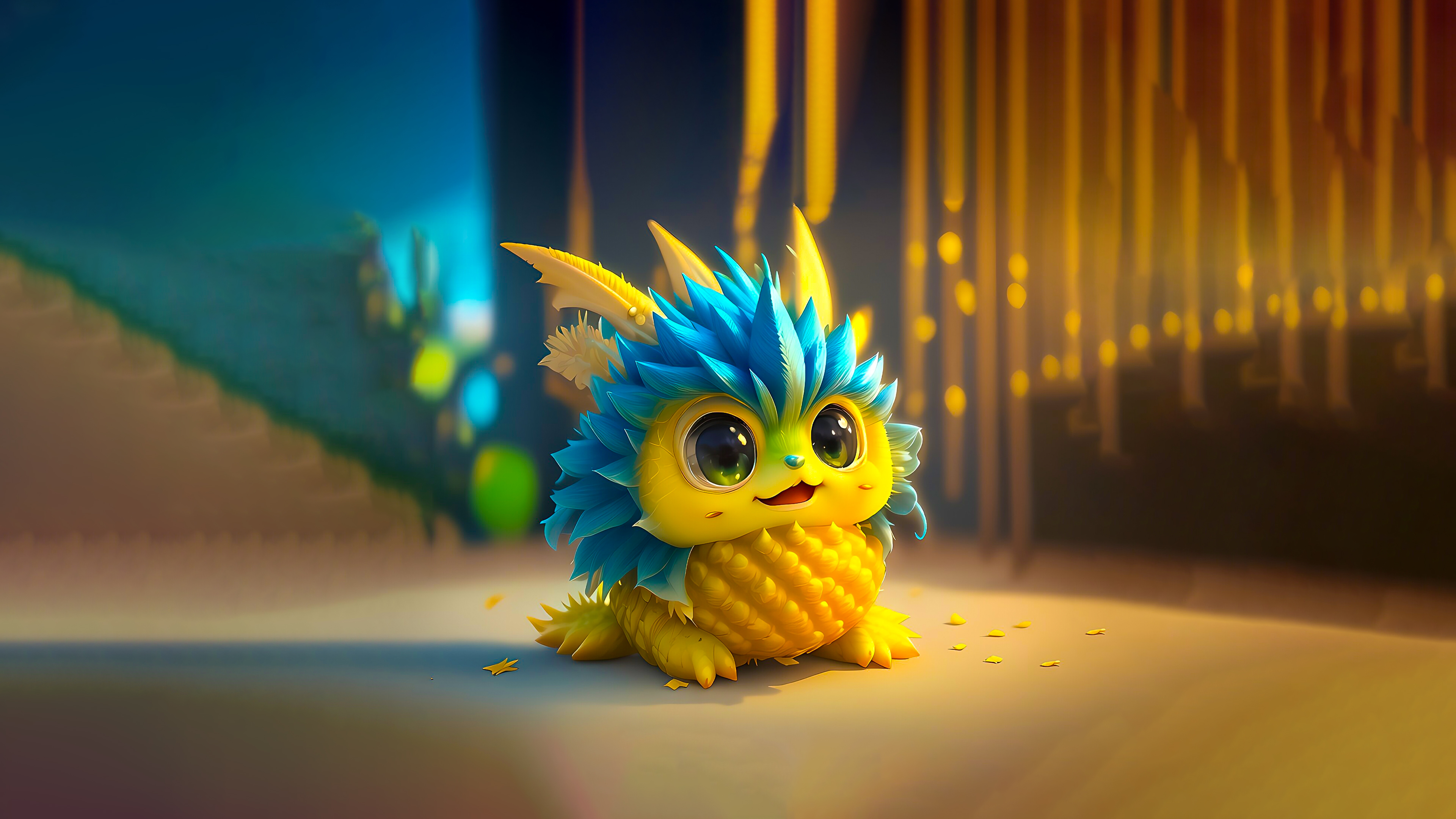 菠萝版十二生肖之生肖龙 4K