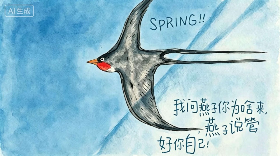 我问燕子你问啥来