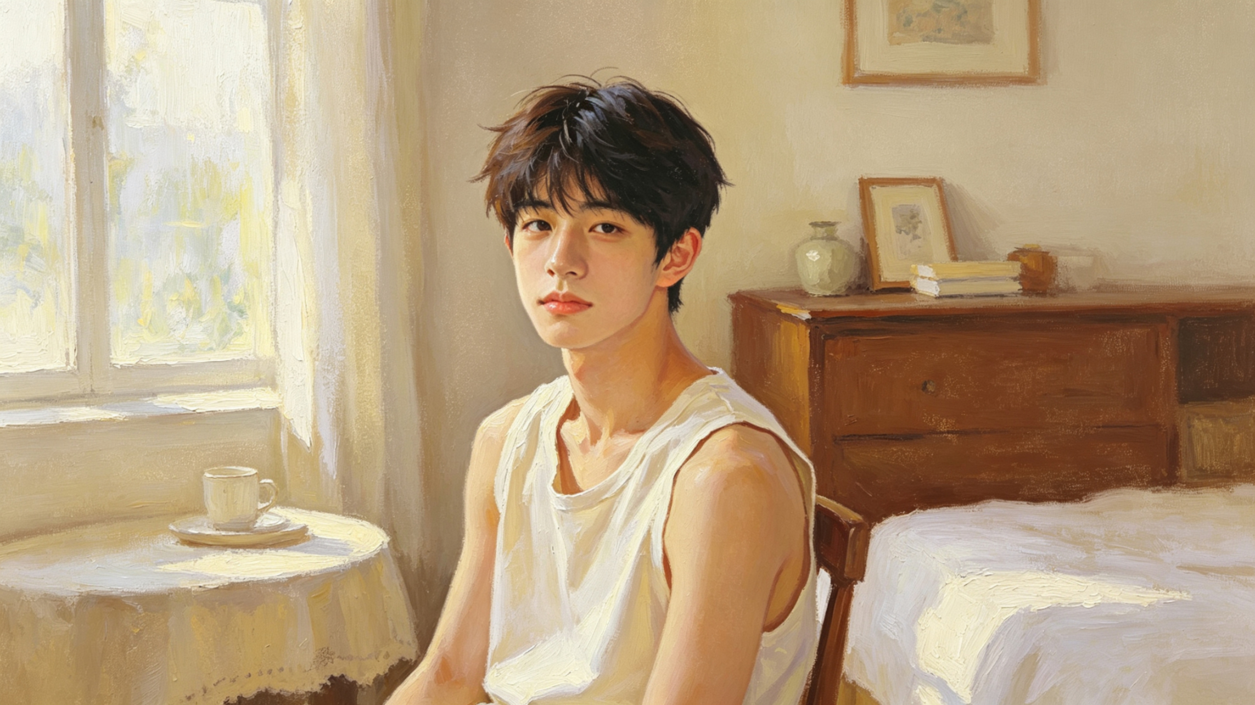 晴窗少年