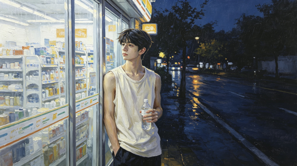 雨夜便利店