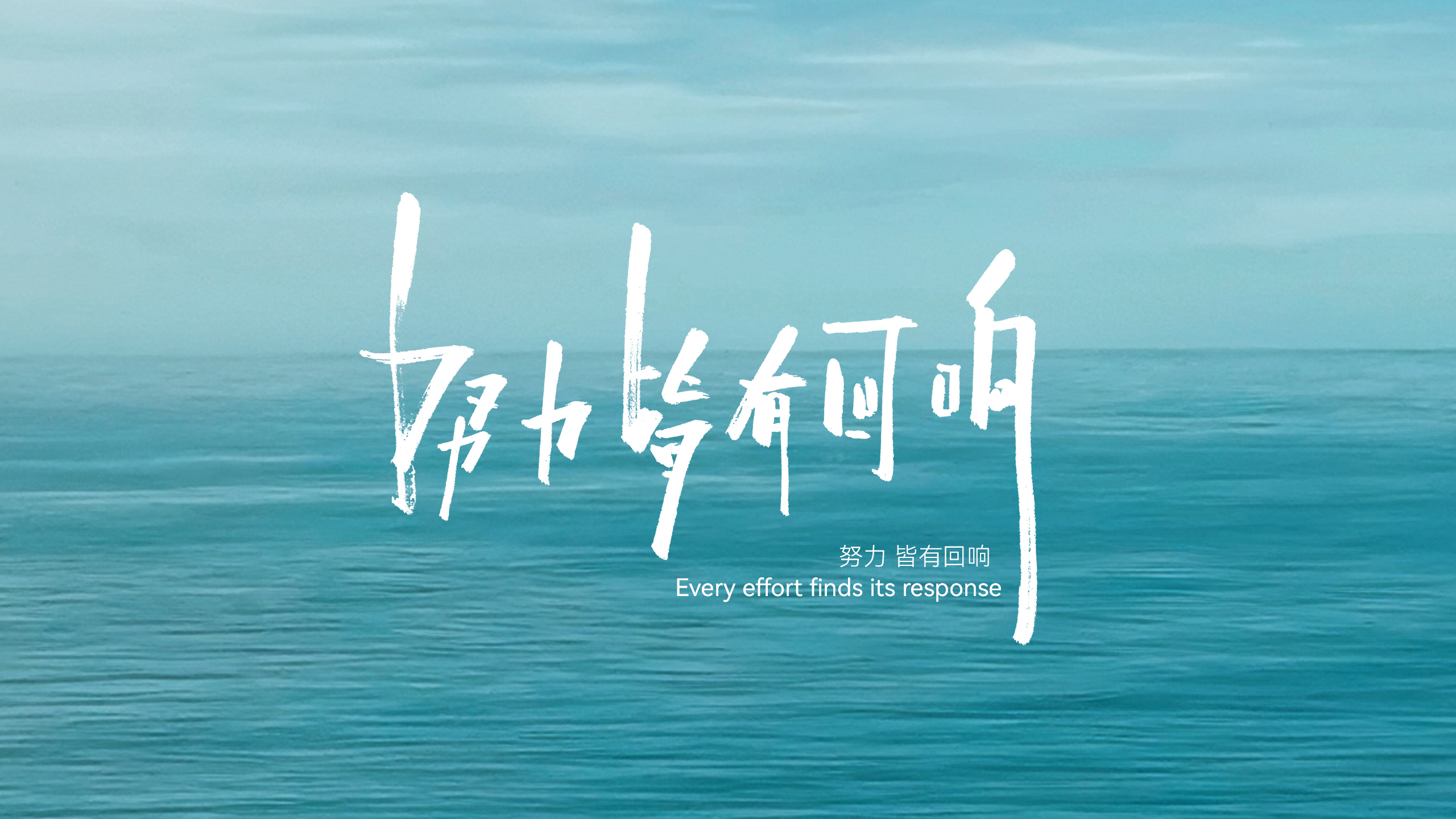 努力皆可回响