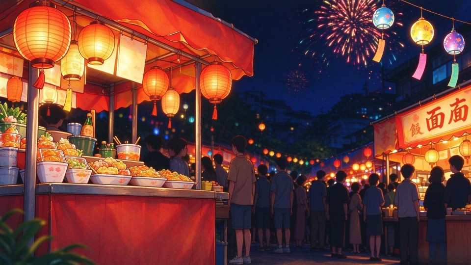 新年夜游街