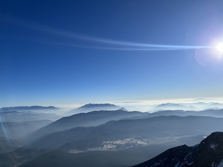 山顶全景