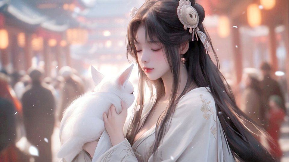 古风清纯少女