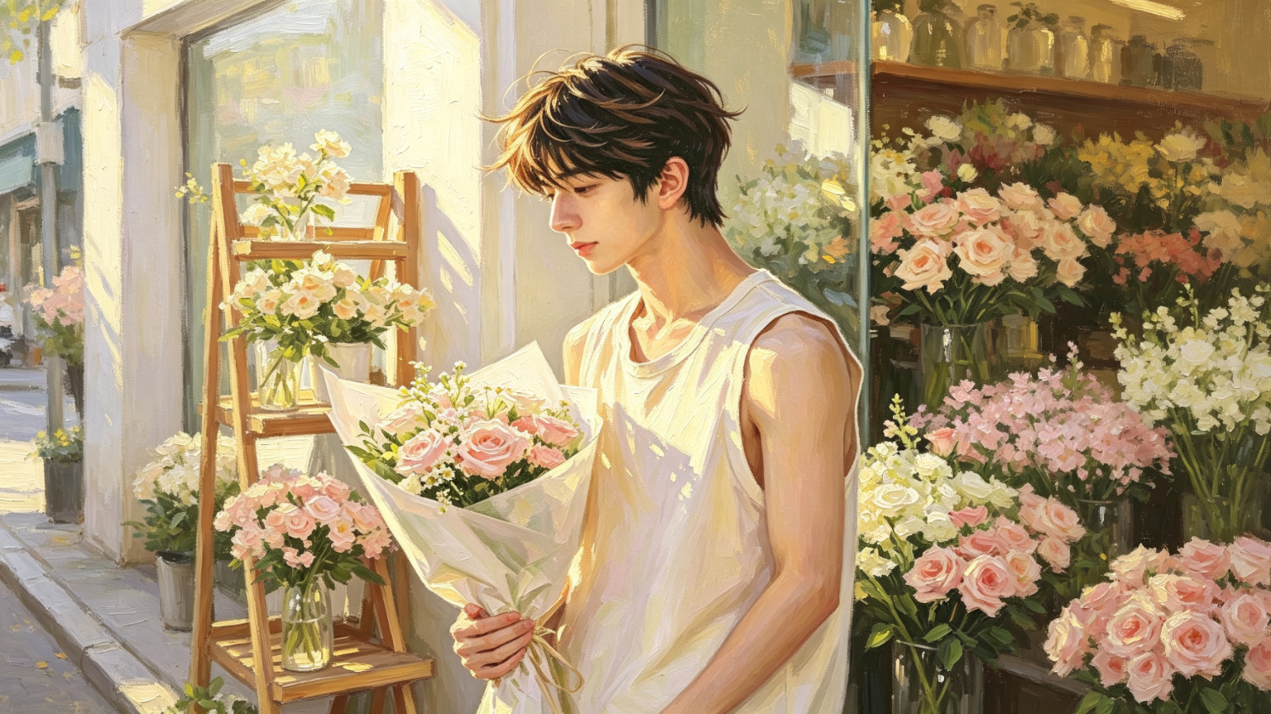 花铺晴晓