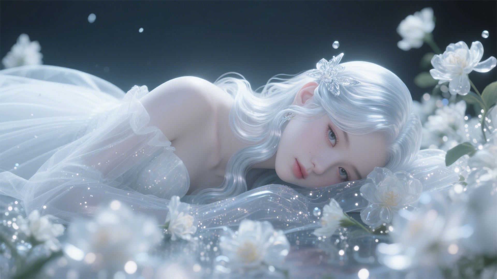 水晶感美少女1