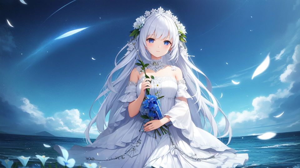 白发少女