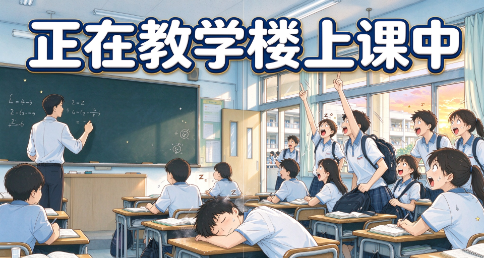 正在上课中