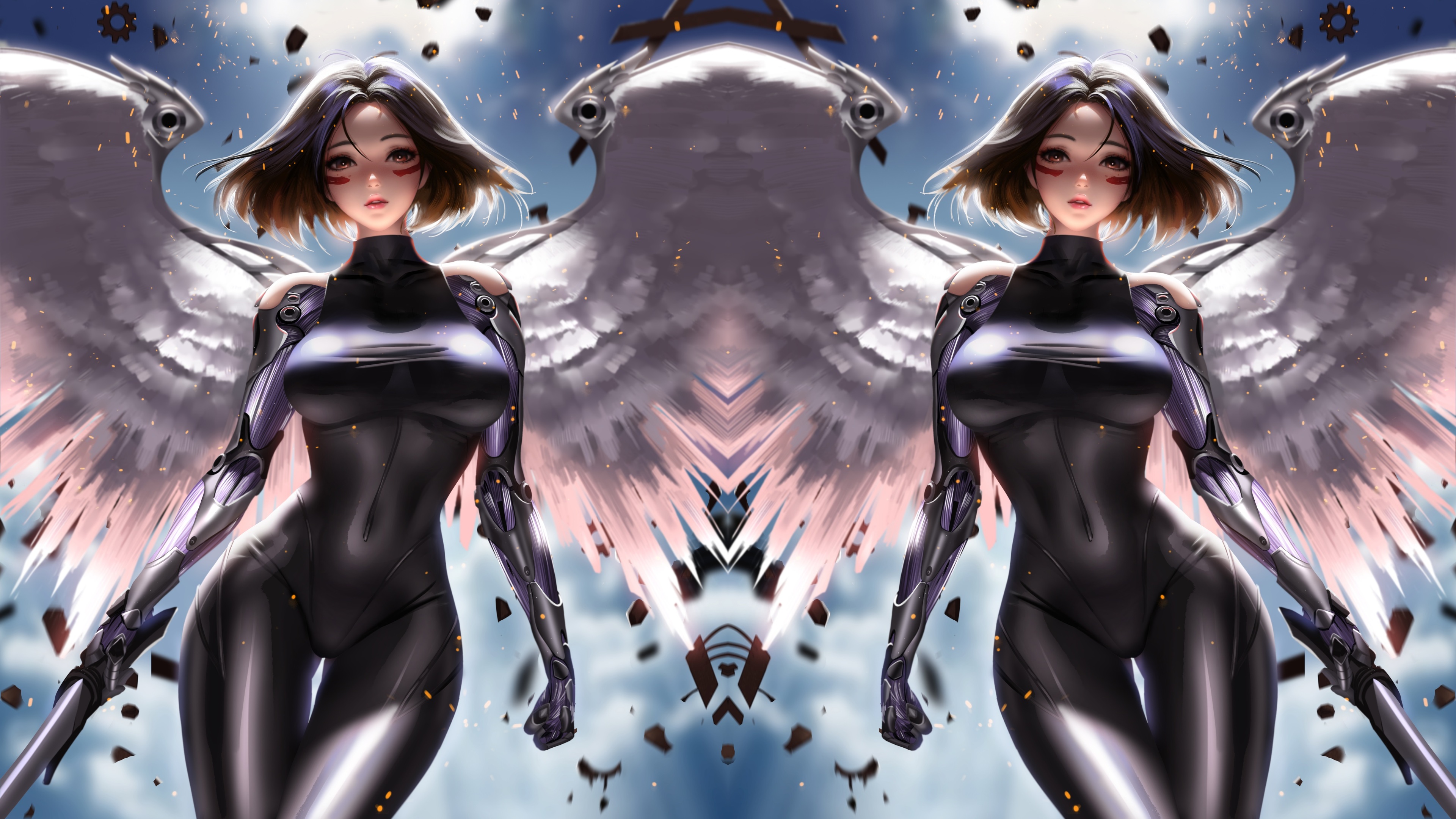 战斗天使阿丽塔(动漫静态壁纸) - 静态壁纸下载 - 元气壁纸