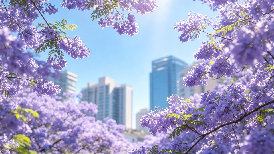 紫楹城隅