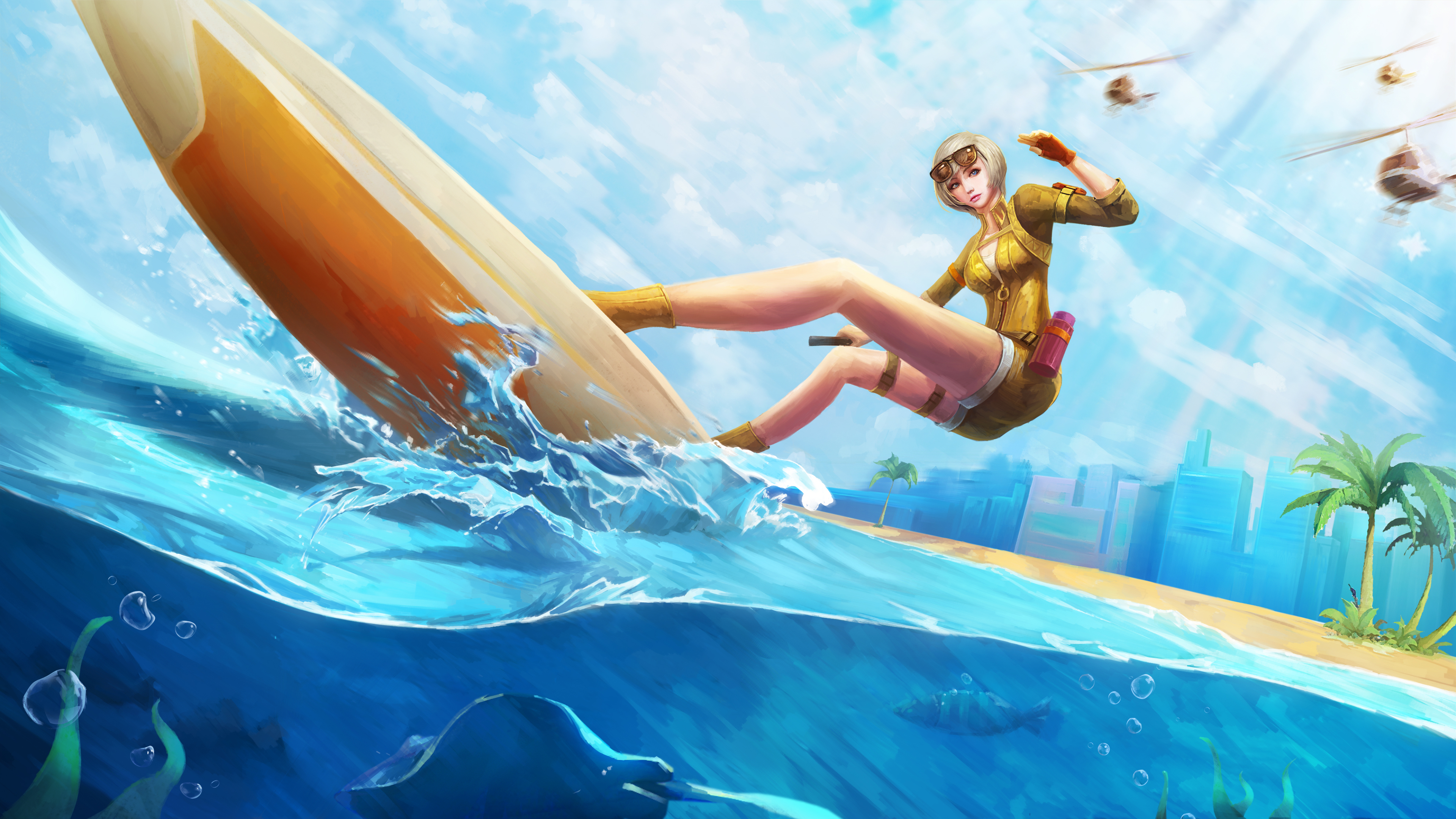 71m上传时间:2021-09-15壁纸标签:cf穿越火线灵狐冲浪美女角色4k壁纸