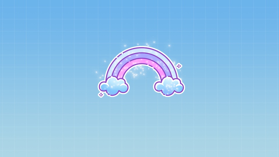 星星彩虹