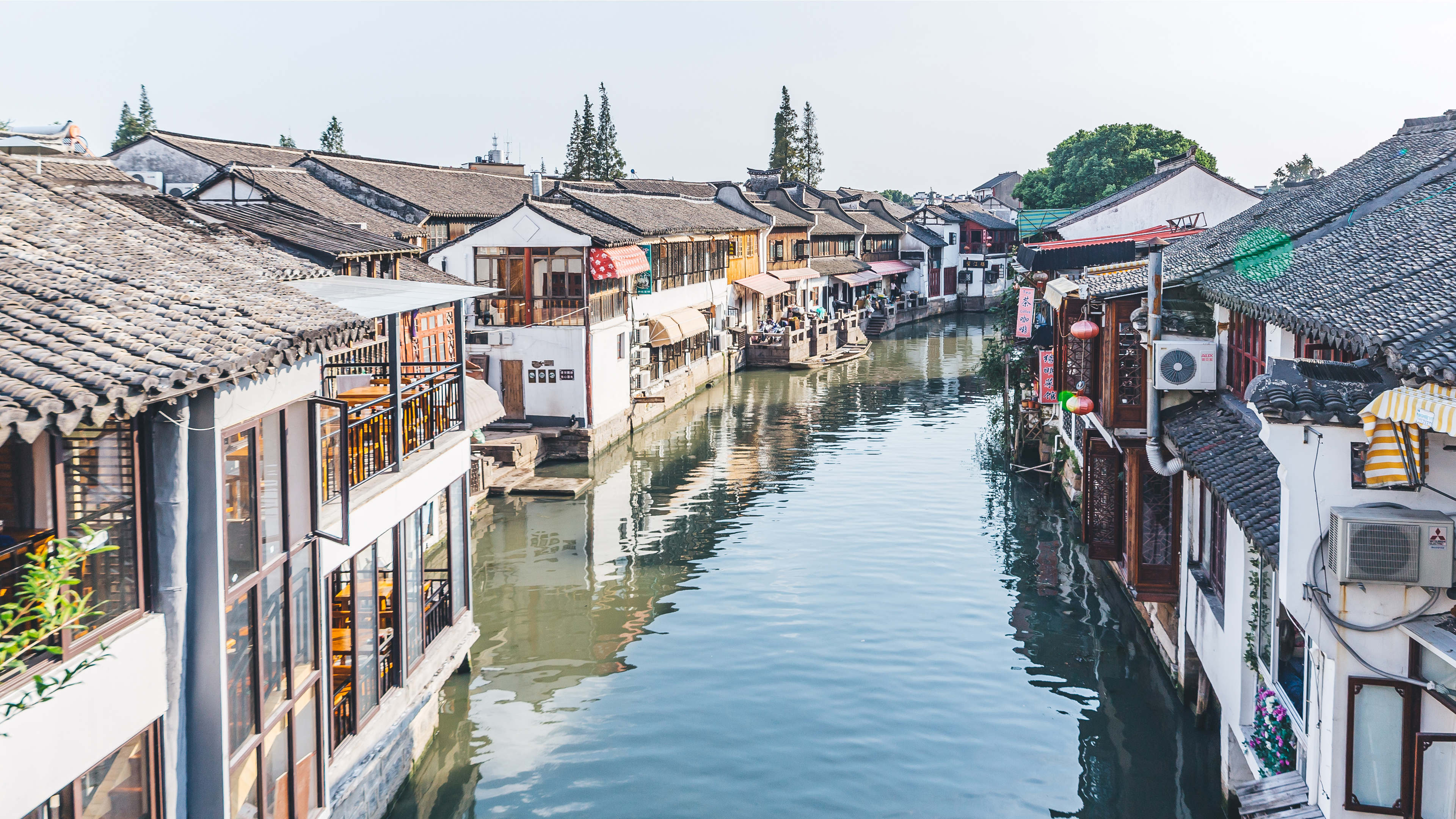 水上城市 风景静态壁纸 静态壁纸下载 元气壁纸